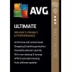 AVG ULTIMATE 2023, 10 Multi-Devices 1 Year LATEST  - (ACTIVATION CARD BY ROYAL MAIL 1ST CLASS)